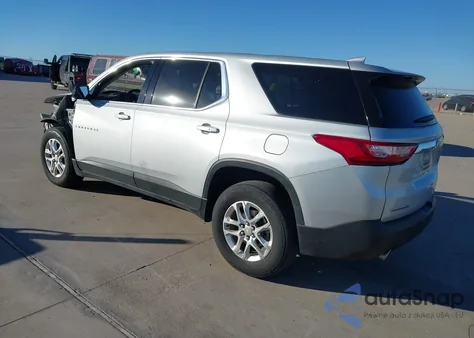 2019 Chevrolet Traverse Ls из США, поврежденный, VIN 1GNERFKWXKJ116858
